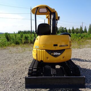 コマツ　PC20UU-5　2トンクラス　小旋回　4wayマルチ　全塗装　ミニ油圧ショベル　ユンボ　バックホー　茨城県