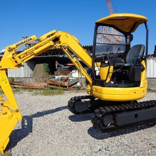 コマツ　PC20UU-5　2トンクラス　小旋回　4wayマルチ　全塗装　ミニ油圧ショベル　ユンボ　バックホー　茨城県