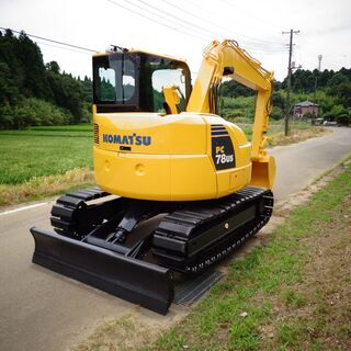 コマツ PC78US-8 油圧ショベル 8tクラス ユンボ 倍速 建設機械