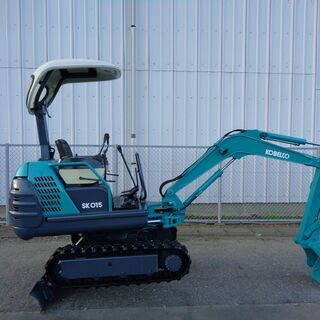 コベルコ　SK015　1.5トンクラス　2wayパターン　全塗装済　ミニ油圧ショベル　ユンボ　バックホー　茨城県