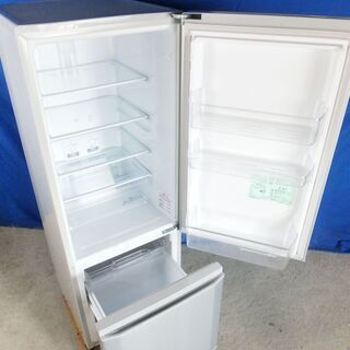 ハロウィーンセール✨2018年式🌻三菱【MR-P17D-S】🌻168L🌻Y-0707-013🌻大容量扉ポケット&4段ガラスシェルフ！ファン式自動霜取 冷蔵庫