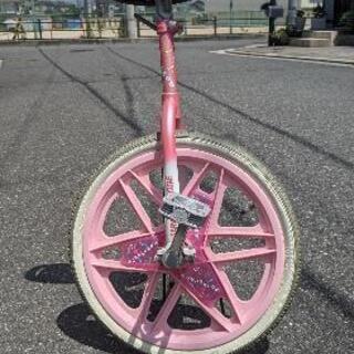 【ネット決済】ピンクの一輪車（18インチ）