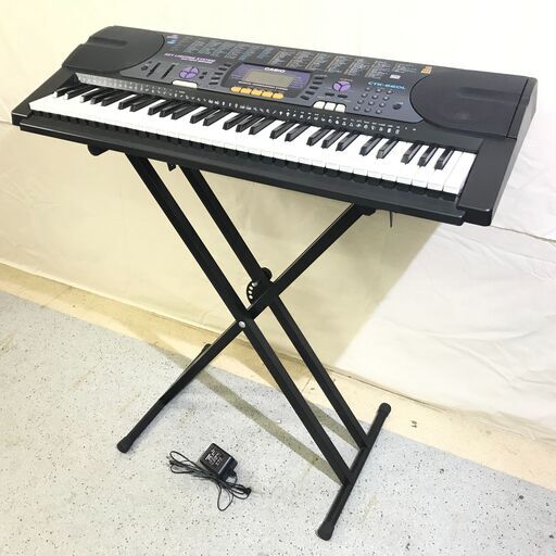 CASIO カシオ 電子キーボード CTK-660L キーボードスタンド付き www
