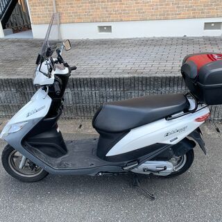 スズキ　アドレス125(2BJ-DT11A)フラットシート仕様　動画有