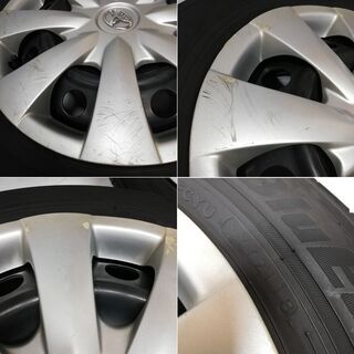 ★ノーマルタイヤ&ホイール 4本★ 175/65R15 ヨコハマタイヤ ブルーアース \'18 15x5.5J トヨタ 純正 4H -100      ～横浜市旭区 ズーラシア近く～