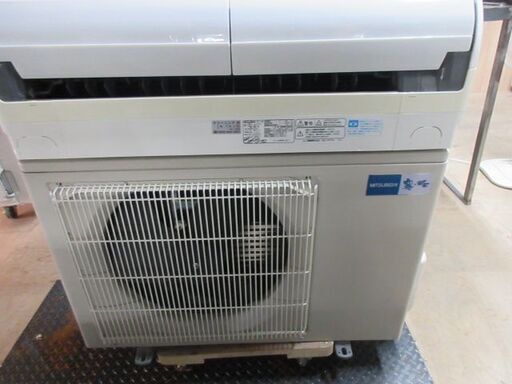 K02415　三菱　中古エアコン　主に6畳用 冷 2.2KW ／ 暖 2.5KW
