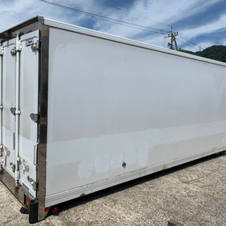 No.523 保冷バン 4t車 アルミ 箱 バイク 倉庫 トラック コンテナ 米 