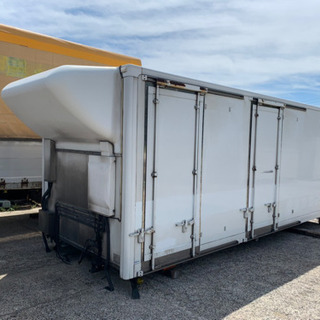 No.523 保冷バン 4t車 アルミ 箱 バイク 倉庫 トラック コンテナ 米 
