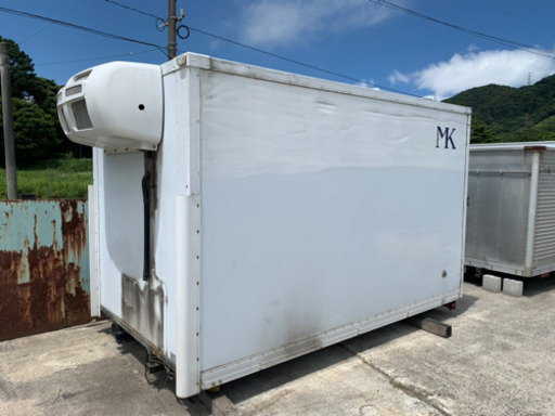 No.544 保冷バン 2t 車 アルミ 箱 バイク 倉庫 トラック コンテナ 米