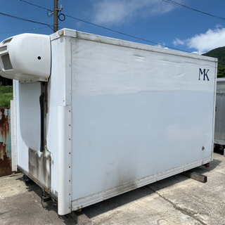 No.524 保冷バン 2t 車 アルミ 箱 バイク 倉庫 トラック コンテナ 米