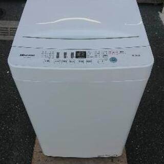 全自動洗濯機 ハイセンス HW-E4503 2019年製 4.5...