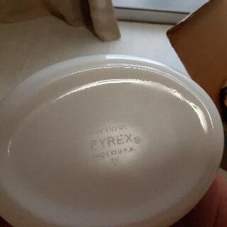 【ビンテージ】オールドパイレックス　オーバルキャセロール