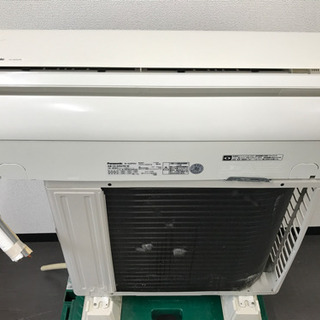 洗浄・動作済み。6〜9畳用エアコンクーラーパナソニック・CS-225CFR 
