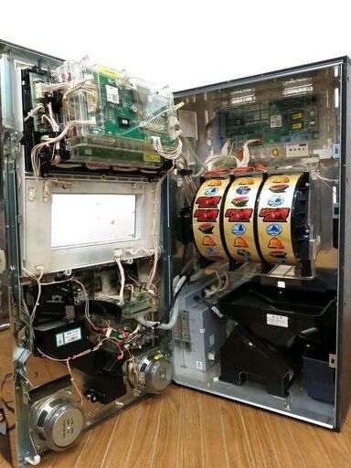 パチスロ実機 戦国嵐 コイン不要機