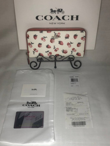 (売却済)COACH 長財布 限界価格