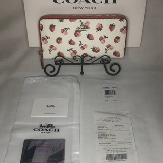 【ネット決済・配送可】(売却済)COACH 長財布 限界価格 