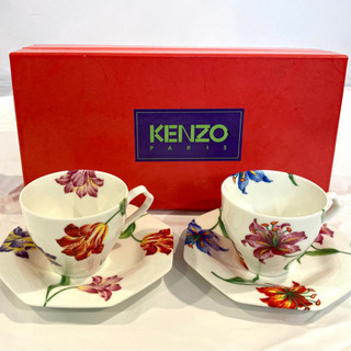 【未使用品】最終値下げ！KENZO  カップ＆ソーサー　2客