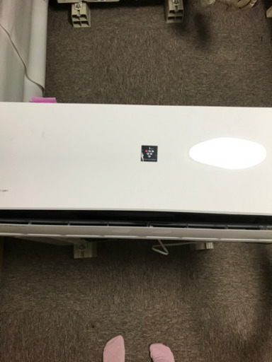 エアコン　クーラー　暖房兼用シャープ　美品　プラズマイオン付き　AC-228FT
