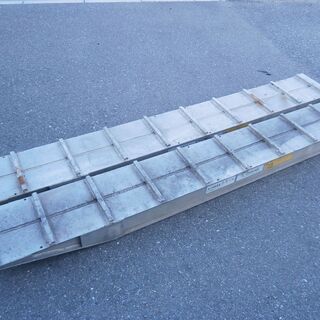 ☆中古品 東海アルコック製 TL-2205CNR アルミブリッジ 5トン 重機 農機 積載 2200ｘ280ｘ145ｍｍ☆