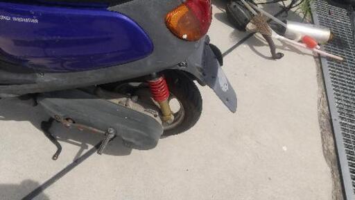 【販売御礼】ヤマハ　スペースイノベーションジョグ（SA01J）　青　現状車！ 販売御礼】ヤマハ スペースイノベーションジョグ（SA01J） 青 現状車！