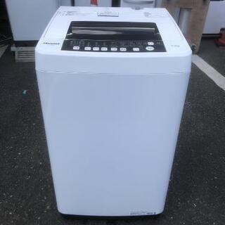 洗濯機 ハイセンス 2018年製 5.5kg HW-T55C💳自...