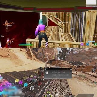 【お手ごろ☆モニター+ゲーミングPCセット】フォートナイト◎その56◎現品組み上げ製造管理番号：0729JPS3