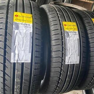 🌞225/45ZR18⭐プリウスα、オデッセイ、ジューク、フォレスター、レヴォーグ等に！新品未使用！交換費用込み！GOFORM製サマータイヤ入荷しました🌞