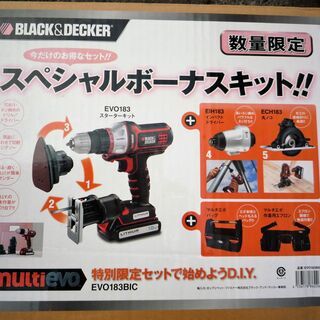 その他 ブラック・アンド・デッカー BLACK & DECKER EVO183BIC マルチ 