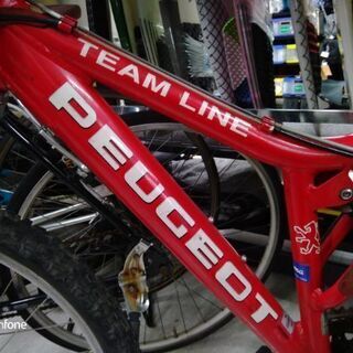 値下げ！】PEUGEOT（プジョー） TEAM LINE（チームライン） 26インチ