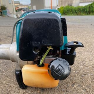 現物確認歓迎、初期不良対応OK 整備済 ナイロンブレード仕様 マキタ 4サイクル 24.5cc かけやすい楽々スタート 草刈機 MEM427X 取説見れる