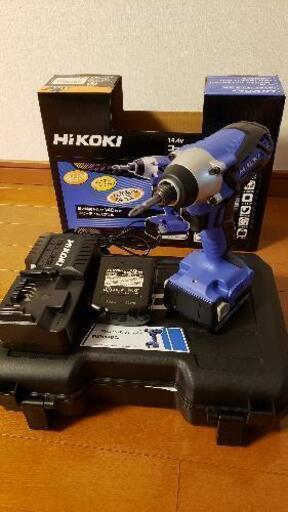 Hikoki　日立工機 14.4v インパクトドライバー
