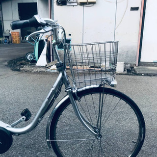 ET350番 ⭐️電動自転車Panasonic ビビ END63⭐️