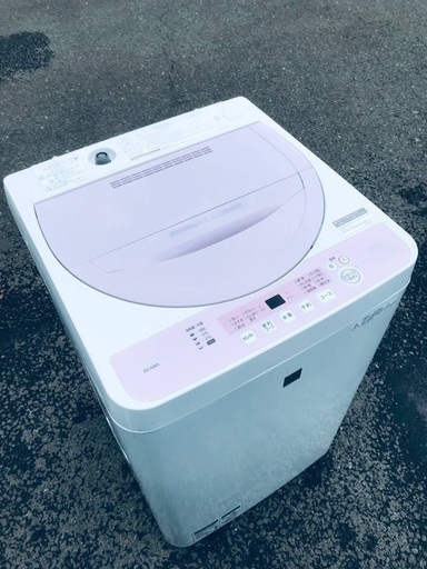 ♦️EJ308番SHARP全自動電気洗濯機 【2018年製】