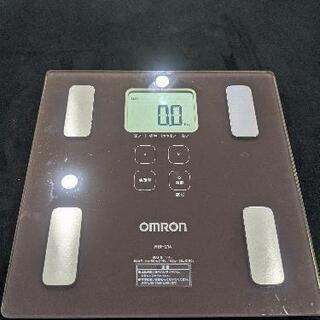 【ネット決済】オムロン 体重計 HBF-214 黒