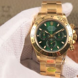 【ネット決済・配送可】⚠商談成立 ROLEX/デイトナ　グリーン文字盤