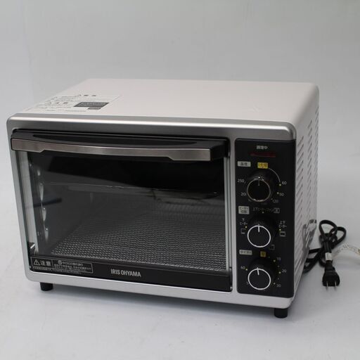 462)【美品・高年式】アイリスオーヤマ コンベクションオーブン PFC-D15A 2020年製 ブラック IRIS OHYAMA