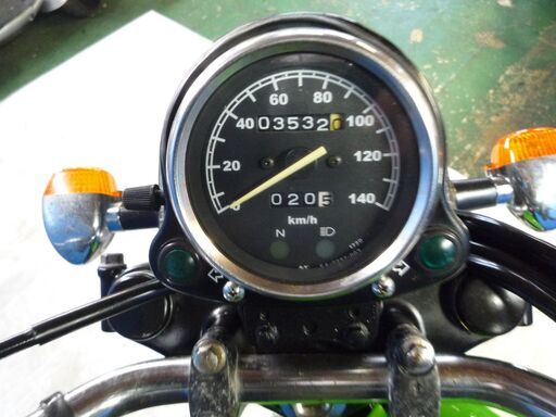 KAWASAKI 250TR 緑 格安配送キャンペーン 期間限定 諸経費0円 始動