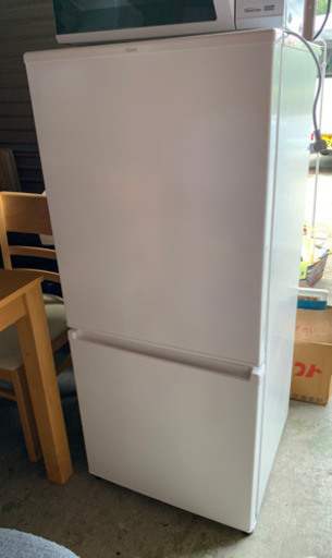AQUA  ノンフロン冷凍冷蔵庫　AQR-17J(W)     2020年製　168L  中古　美品