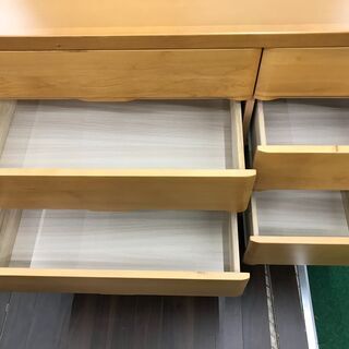 愛品館八千代店】ニトリ 4段ワイドチェスト ベリル120【愛八GS