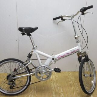 【ネット決済・配送可】jtp-0521　折り畳み自転車