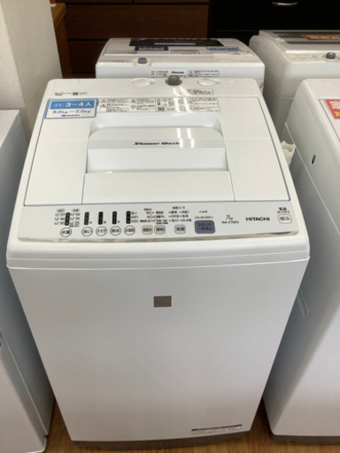 安心の一年保証！！【HITACHI(ﾋﾀﾁ)】全自動洗濯機売ります！