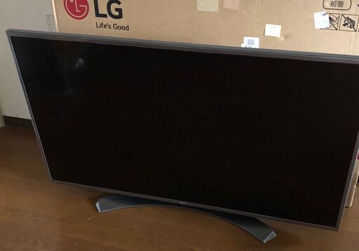 【値下げしました❗️】LG 49V型 液晶 テレビ 49UH6500 4K 外付けHDD裏番組録画対応 2016年製