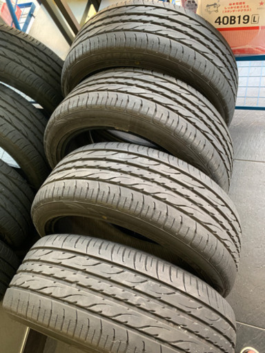 ダンロップ　中古タイヤ　215 45R 17 4本セット