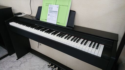 電子ピアノ CASIO カシオ privia プリヴィア PX-770BK 2017製 動作品