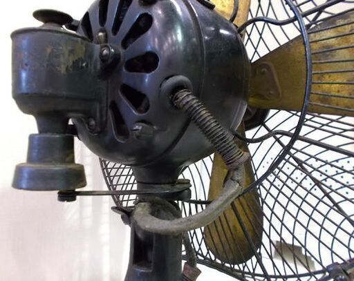 ジャンク品 希少 古い扇風機 Shibaura Engineering 芝浦 12inch A.C.Electric Fan 4羽根 東芝 扇風機 オブジェ 札幌市東区 新道東店