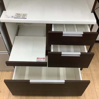 軽トラック無料貸出サービス有】キッチンカウンター ニトリ ﾎﾜｲﾄ