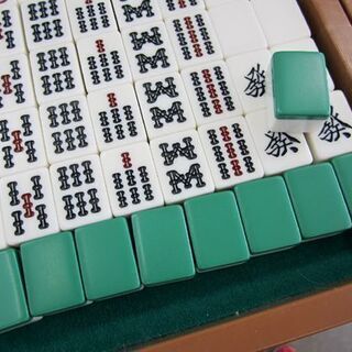 雀豪ドーム用牌 緑、青2セット