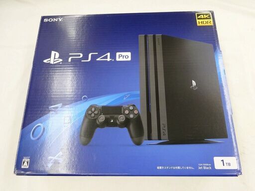 【PS4 Pro】PlayStation4 ジェットブラック １TB (CUH7200B)