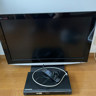 【ネット決済】パナソニック42型テレビ　HDDレコーダーセット