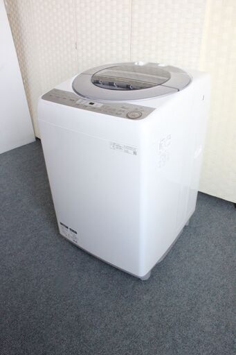 シャープ 洗濯8.0㎏/風乾燥4.0㎏ 穴なしステンレス槽 ES-GV8C-S